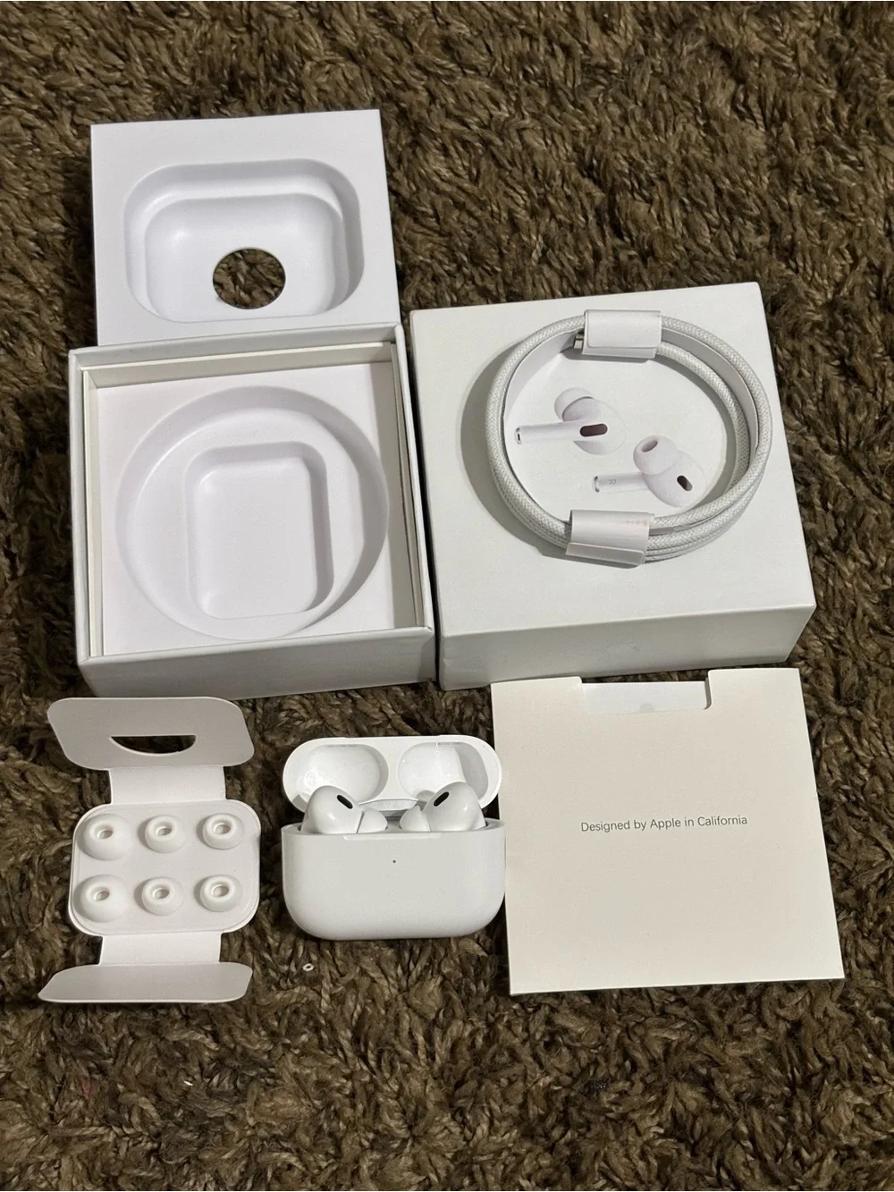 Apple AirPods Pro White Box with Inserts